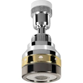 Aqualine Perlátor s kloubem a přepínačem, vnitřní závit M22x1, vnější závit M24x1, chrom, B242