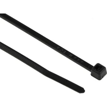 Stahovací páska Stahovací páska Nerozpojitelné 111-01980 T18R-PA66-BK 100 mm 2.5 mm Černá Nylon 66 HellermannTyton