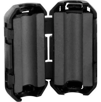 TRU COMPONENTS TC-KFR70 TC-KFR70 feritový čip 150 Ω Ø kabelu (max.) 7 mm (Ø x v) 17 mm x 15.5 mm 1 ks