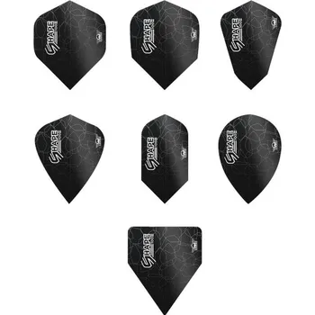 Příslušenství pro šipky Letky Bull's Shape Testkit 7 sets 100 Micron