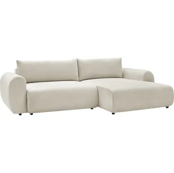 Pohovka Bobochic Paris Béžová rozkládací pohovka Lucien 314 cm, pravá