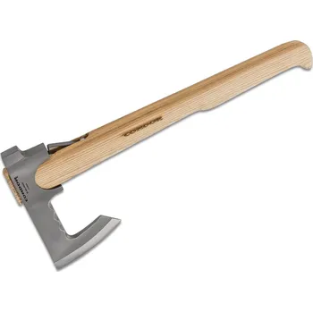 Sekera Condor TRAVELHAWK AXE Uhlíková ocelová hlava, rukojeť z hikoru, kožené pouzdro CTK104-1.87