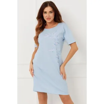 Dámská noční košile Noční košilka Italian Fashion Erula - bavlna Světle modrá M