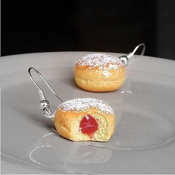 Náušnice CircusMind Sladké náušnice Fimo - koblihy S4515