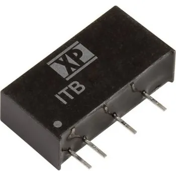 Měnič napětí DC-DC převodník 1W, výstup: 15V dc 66mA 1.5kV dc, Vin 10,8 → 13,2 V DC