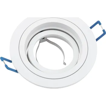 LED panel Podhledové bodové svítidlo HALOGEN vestavné výklopné GU10 MR16 kulaté Bílé CASSIO LUMILED