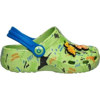 Dámské pantofle Dětské nazouváky AQUOS FOLIGNO 24 Světle zelená, Modrá, Oranžová