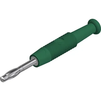 Krokosvorka Hirschmann Test a Measurement MSTF 2 gn banánek zástrčka, rovná Ø pin: 2 mm zelená 1 ks