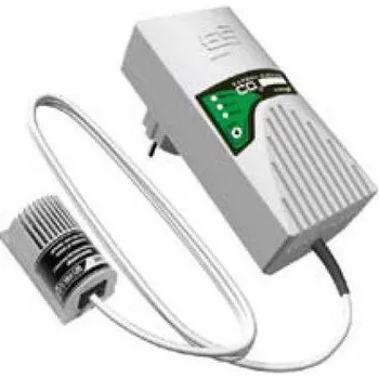 Detektor CO Schabus GX-D2, 300252 detektor oxidu uhličitého s externím senzorem 230 V, detekce Monitorování kvality ovzduší v místnosti