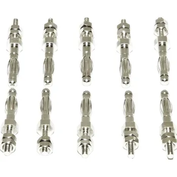 Krokosvorka Mueller Electric BU-P72918 banánkový konektor mosaz 10 ks