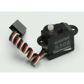 RC vybavení Master Modellbau micro servo S308 analogové servo Materiál převodovky: plast Zásuvný systém: uni (Graupner/JR/Futaba)