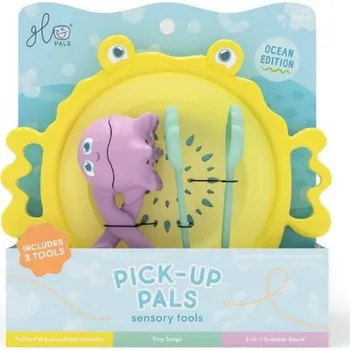 Hračka pro nejmenší MM Space Glo Pals Sada hraček pro rozvoj jemné motoriky 5v1