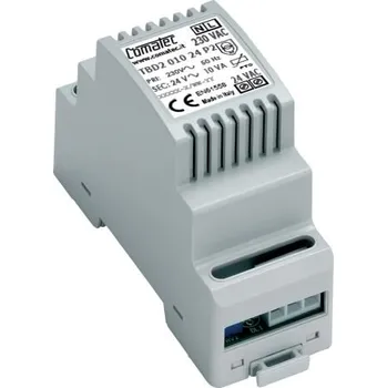 Transformátor Transformátor na lištu DIN 10VA, primární napětí: 230V ac, sekundární napětí: 24V ac, počet výstupů: 1, Lišta DIN