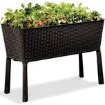 Truhlík na nožičkách KETER Easy Grow - hnědý