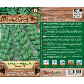 Semeno MORAVOSEED Kapusta růžičková Dolores F1 62149