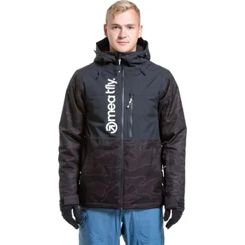 Pánská zimní bunda Meatfly Manifold Jacket 2024 Morph Black S