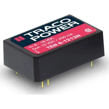 Měnič napětí TracoPower TEN 6-1223N DC/DC měnič napětí do DPS 12 V/DC 15 V/DC, -15 V/DC 200 mA 6 W Počet výstupů: 2 x Obsah 1 ks