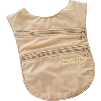 TravelSafe kapsa na tělo Holster Wallet beige