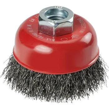 kwb ČISTÍCÍ KARTÁČ AGGRESSO-FLEX®, OCELOVÝ DRÁT, ZVLNĚNÝ 719106 1 ks