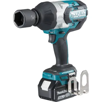 Makita DTW1001RTJ, DTW1001RTJ aku rázový utahovák, 1 050 Nm, 18 V, 5 Ah, vč. 2x aku, vč. nabíječky, kufřík