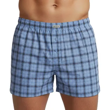 Trenýrky Andrie PS 5970 světle modré pánské trenýrky Barva: modrá světlá, Velikost: XL