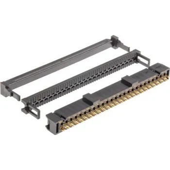 Elektrický konektor Konektor IDC, rozteč: 2.54mm, počet kontaktů: 50, počet řad: 2, Samice, Kabelová montáž