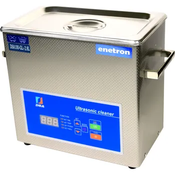 Ultrazvuková čistička Ultrazvuková čistička řada DSA - dvoufrekvenční 20/40 kHz digitální ovládání Objem: 2,5 litru