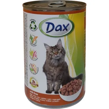 Krmivo pro kočku Dax 415g With Liver cat