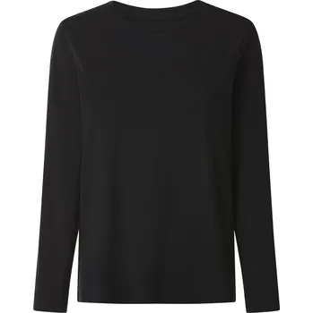 esmara® Dámské triko s dlouhými rukávy (černá, L (44/46))
