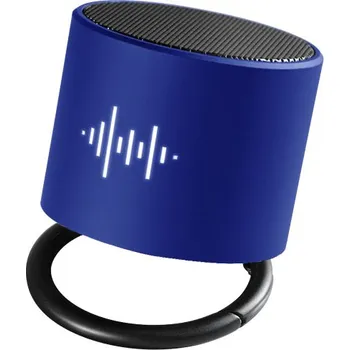 Bluetooth reproduktor Světelný kroužkový reproduktor SCX.design S26 - Reflexní modrá / Černá
