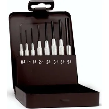 Sada nářadí Děrovací sada, počet kusů: 8 Průbojníky s rovnoběžným kolíkem Knipex