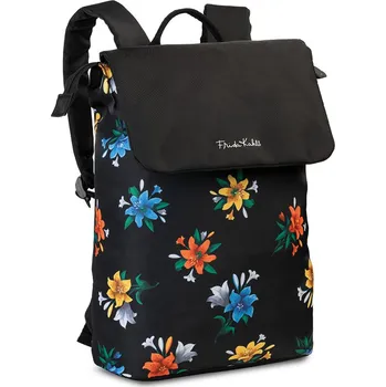 Školní batoh Bench Frida Kahlo batoh - Black flowers