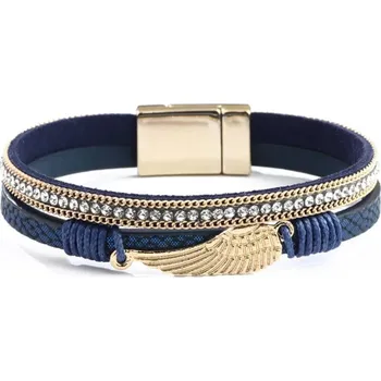 Náramek IZMAEL Náramek Angel Wing Modrá KP34482