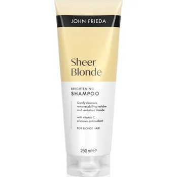 Kosmetika John Frieda Sheer Blonde Brightening Shampoo rozjasňující šampon pro blond vlasy 250 ml