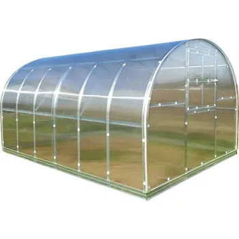 Skleník Lanit Plast Lucius LG2909 3 x 8 x 2 m PC  8 mm stříbrný