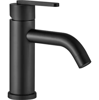 Vodovodní baterie Nízká umyvadlová baterie Rea Ontario černá