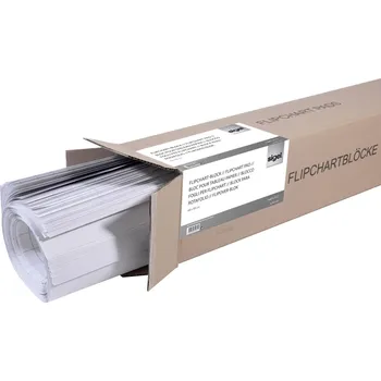 Kancelářský nábytek Sigel MU165 blok na flipchart Počet listů: 100 čtverečkovaný 68 cm x 98 cm bílá