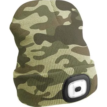 Jednorázová čepice Čepice s čelovkou SIXTOL SX5019 nabíjecí