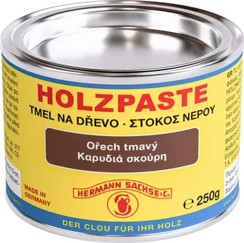 Tmel Hermann Sachse Tmel vodouředitelný Clou Holzpaste ořech tmavý 250g