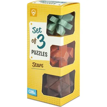 Hračka Set of 3 Puzzles - Stars