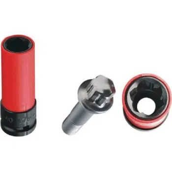 FALCON Rázová hlavice na kola Mercedes 17 mm – speciální profil "Květina" (Cr-Mo)