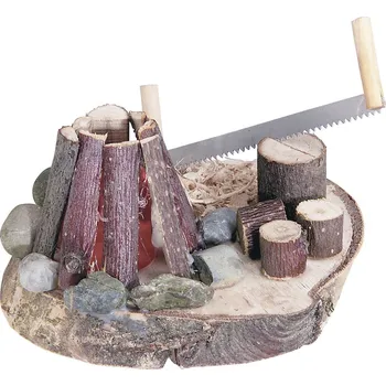 Dekorativní svítidlo Kahlert Licht 40693 táborový oheň s pilkou, dodávka bez zdroje