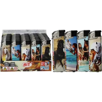 Zapalovač Sada zapalovačů s koňmi 50 ks