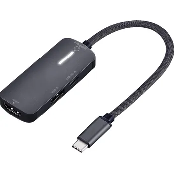 Renkforce USB-C® dokovací stanice RF-USBHA-400 Vhodné pro značky (dokovací stanice pro notebook): univerzální
