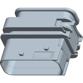 Elektrický konektor zásuvkový konektor do DPS TE Connectivity 1-1564412-1 Počet pólů 18 1 ks