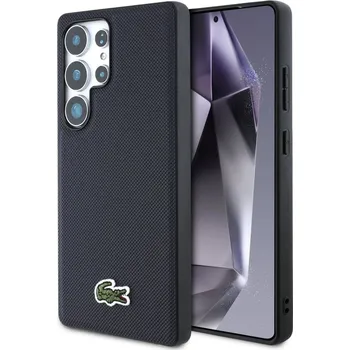Náhradní kryt pro mobilní telefon Lacoste Iconic Petit Pique Woven Logo MagSafe zadní kryt pro Samsung Galaxy S25 Ultra Blue