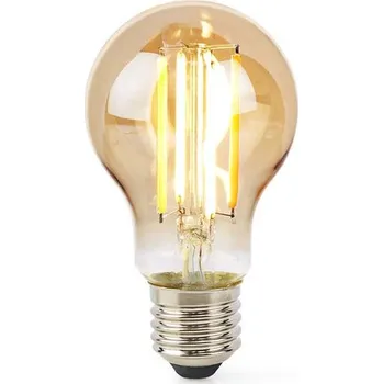 Žárovka Smart LED žárovka E27 7W teplá bílá NEDIS WIFILRF10A60 WiFi Tuya