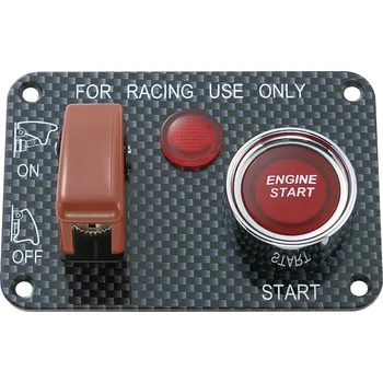 vypínač TRU COMPONENTS TC-R18-Q1A-23B423L3R17100L 1587961 ovládací panel pro auta, 1x vyp/zap, 12 V/DC, 50 A