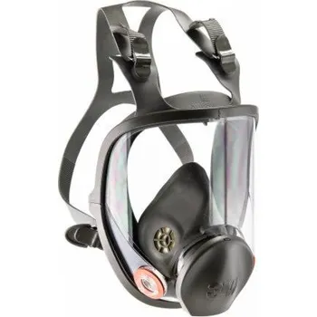 Potápěčská maska Respirační maska, SC: M, Šedá, Celoobličejová maska