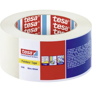 Izolační páska tesa STANDARD 04348-00019-03 krepová lepicí páska tesakrepp® béžová (d x š) 50 m x 50 mm 1 ks